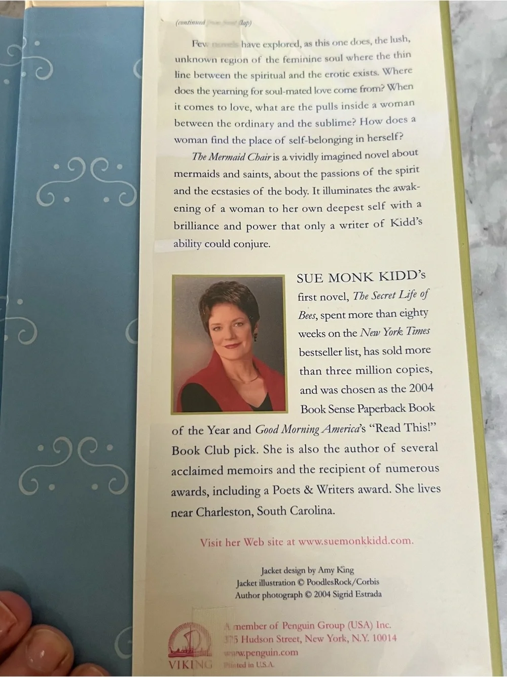 The Mermaid Chair Book - Sue Monk Kidd Hardcover 2005